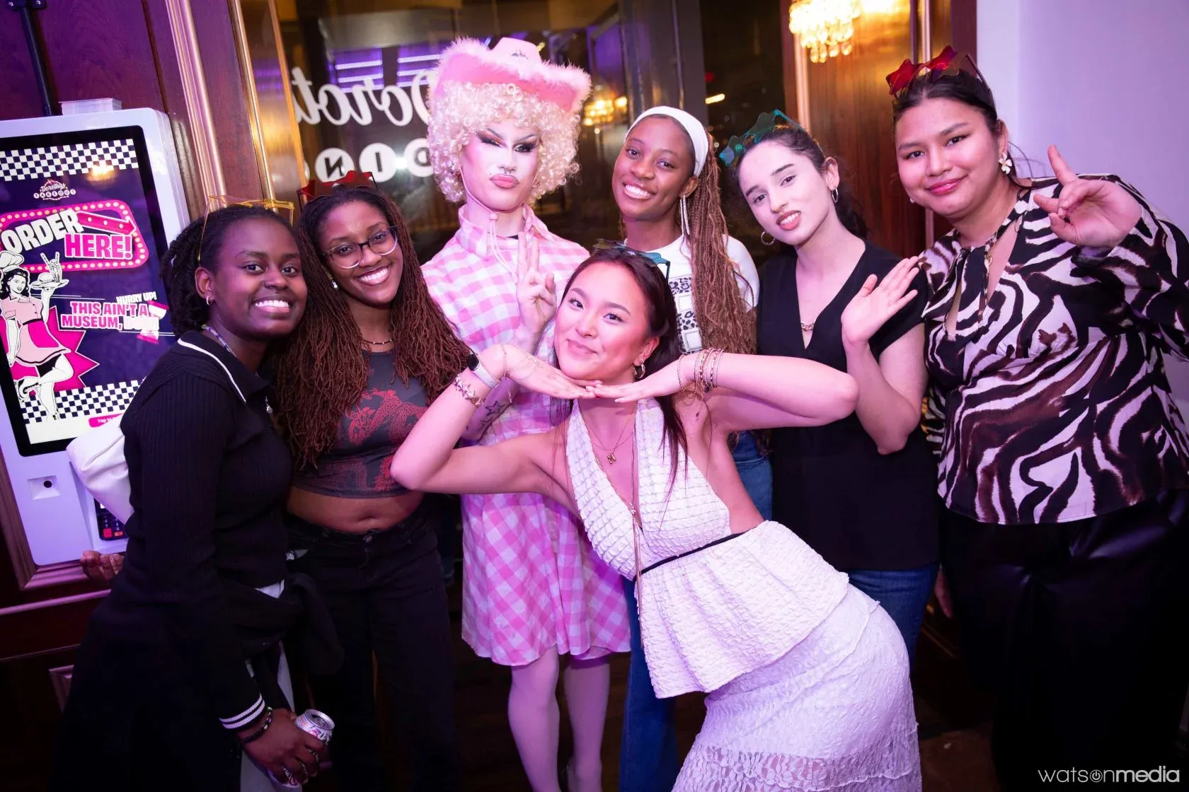 Hen party at Dorothy's Diner Bristol